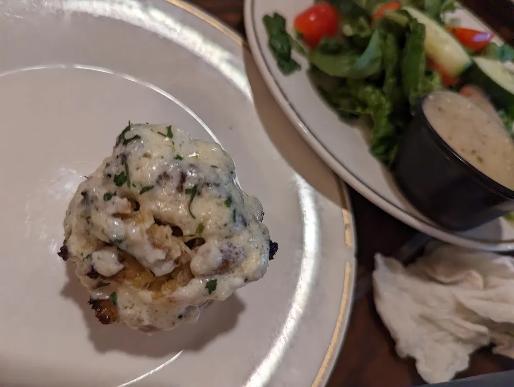 One Crab Stuffed Mushrooms